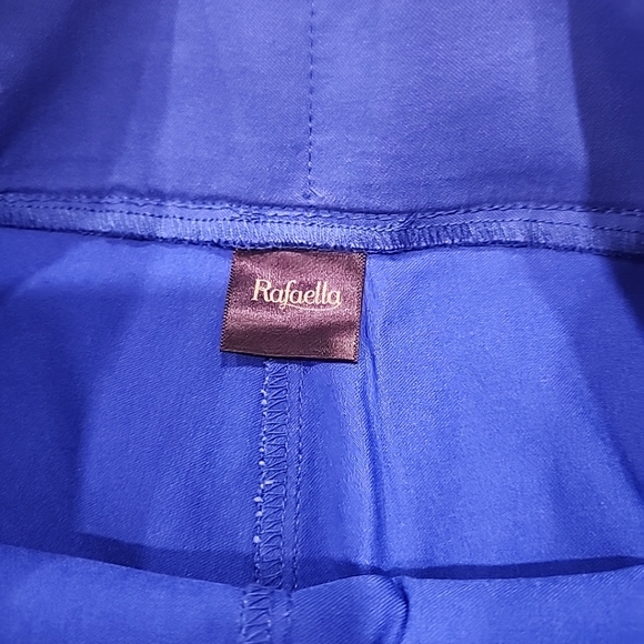 Rafaella Womens 12 Royal Blue Capri Pant - Picture 4 of 8
